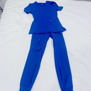 Jaannu Royal Blue XS Top and XXS Jogger